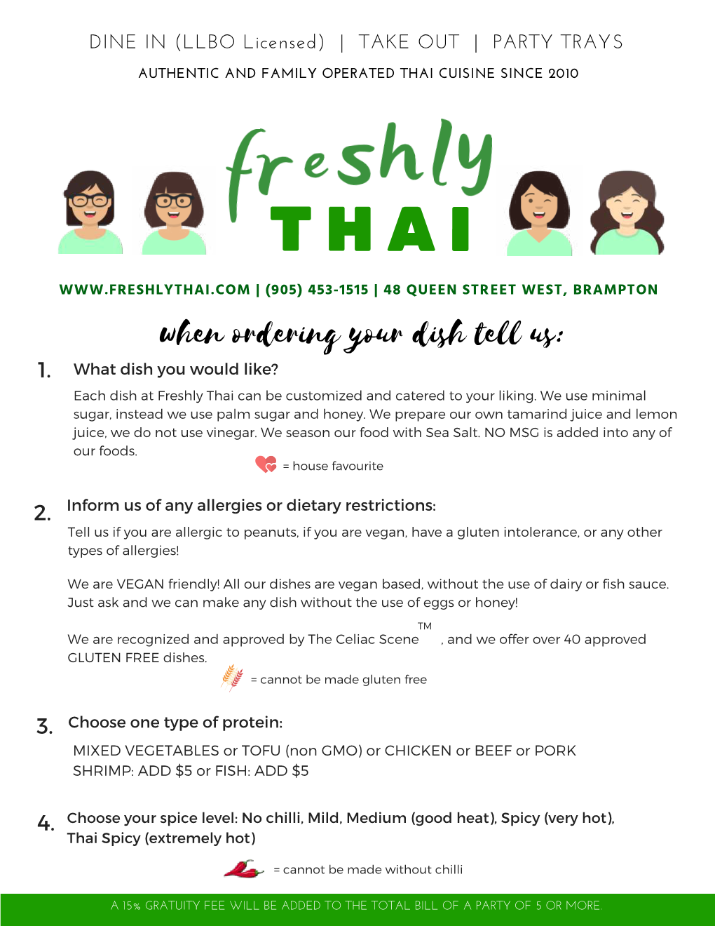 FINAL Freshly Thai Menu