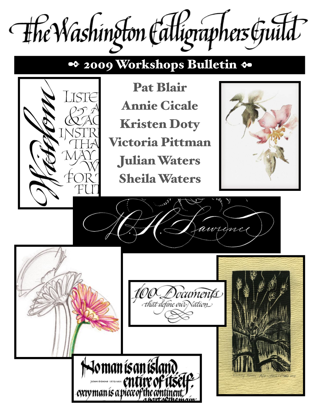 WCG Workshop Bulletin 2009