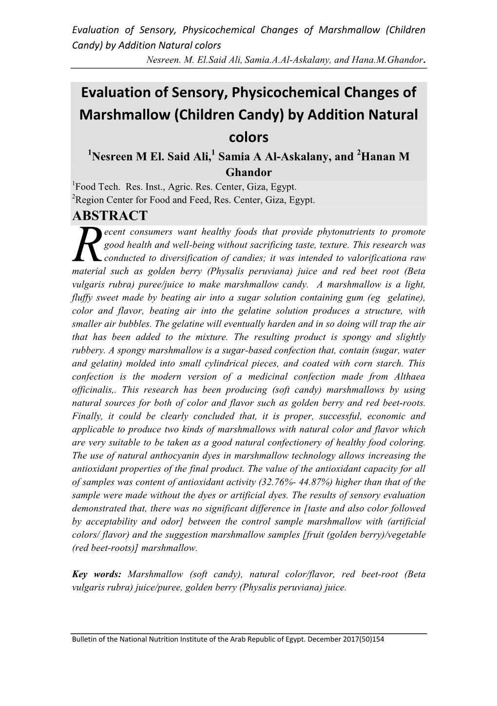 (Children Candy) by Addition Natural Colors Nesreen