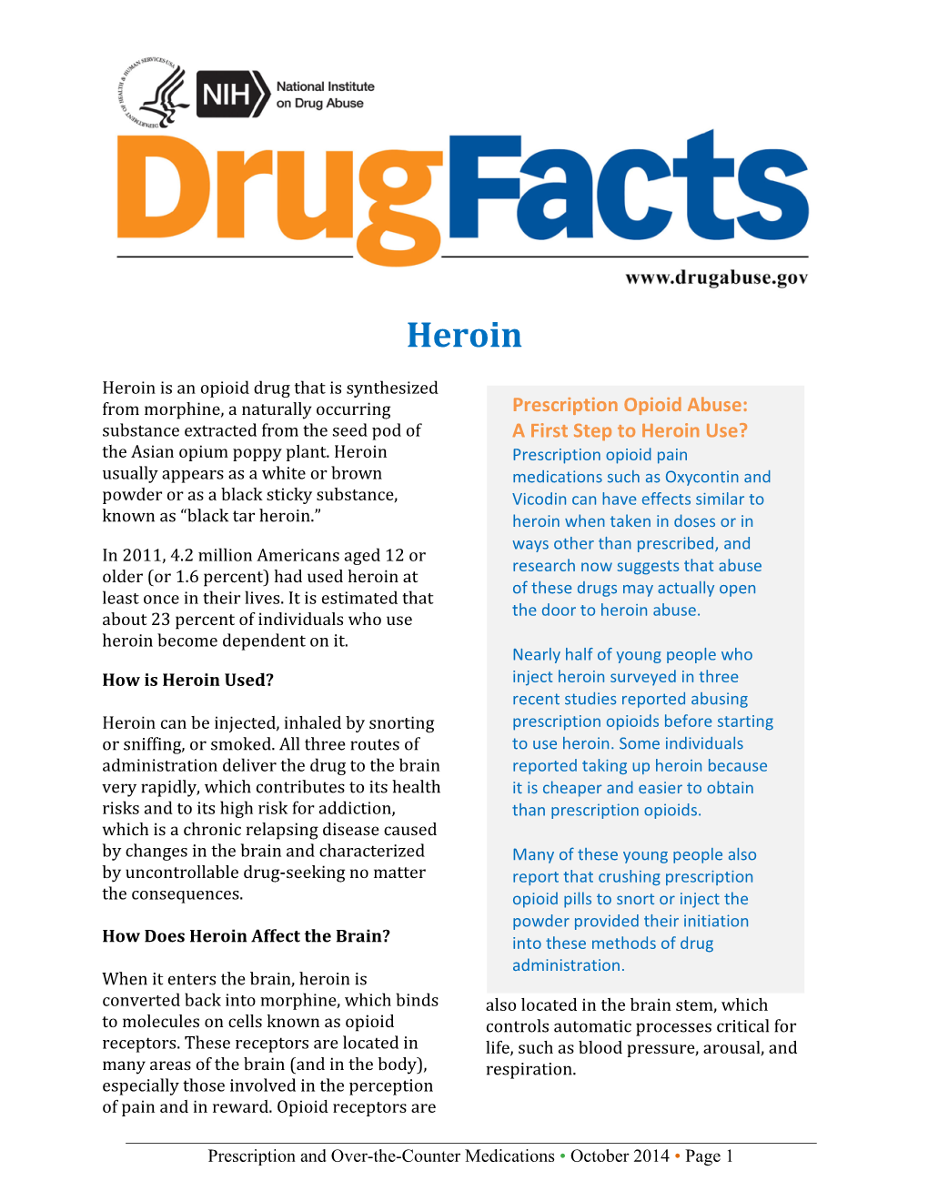 Heroin Drug Abuse