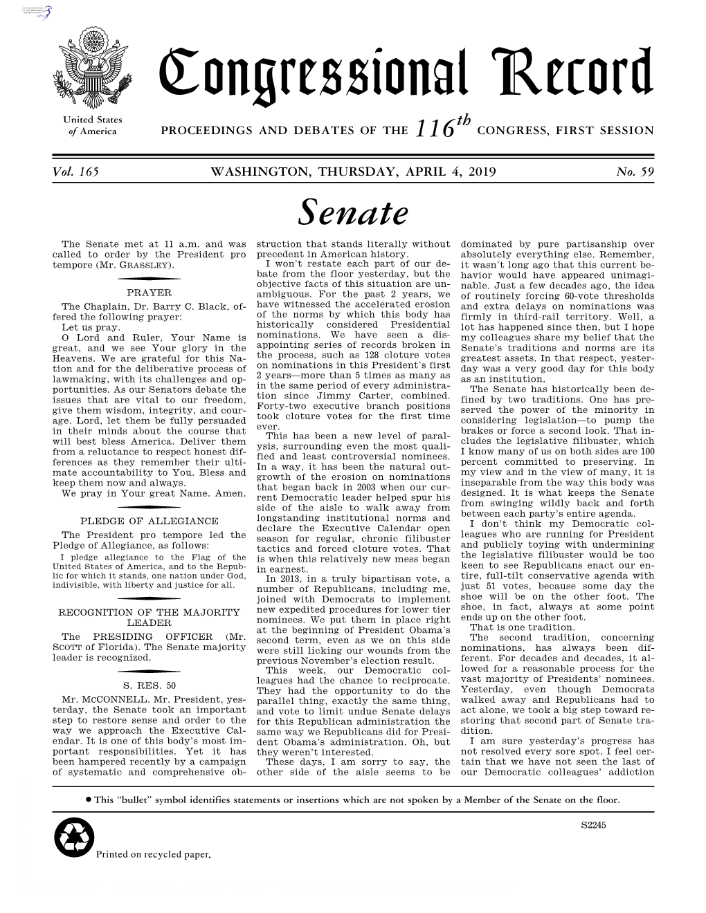Senate Section (PDF 580KB)