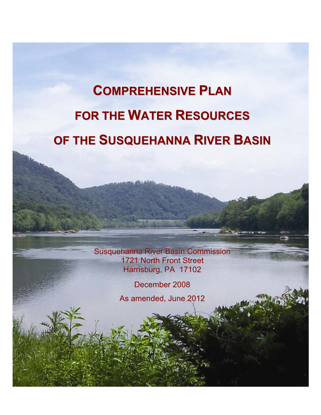 Susquehanna River Basin Commission