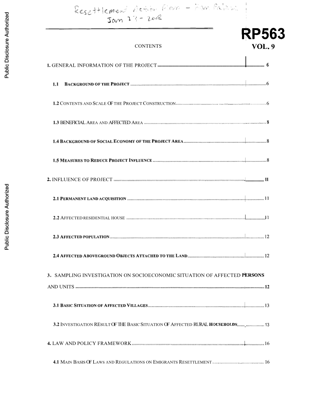 World Bank Document