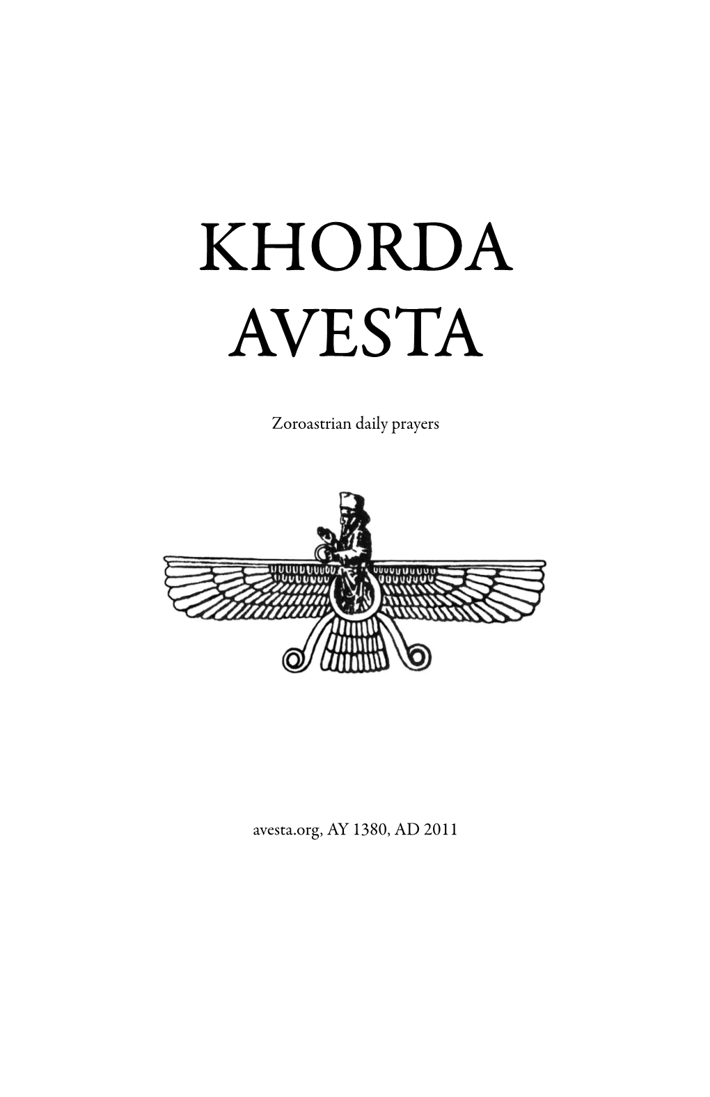 Khorda Avesta