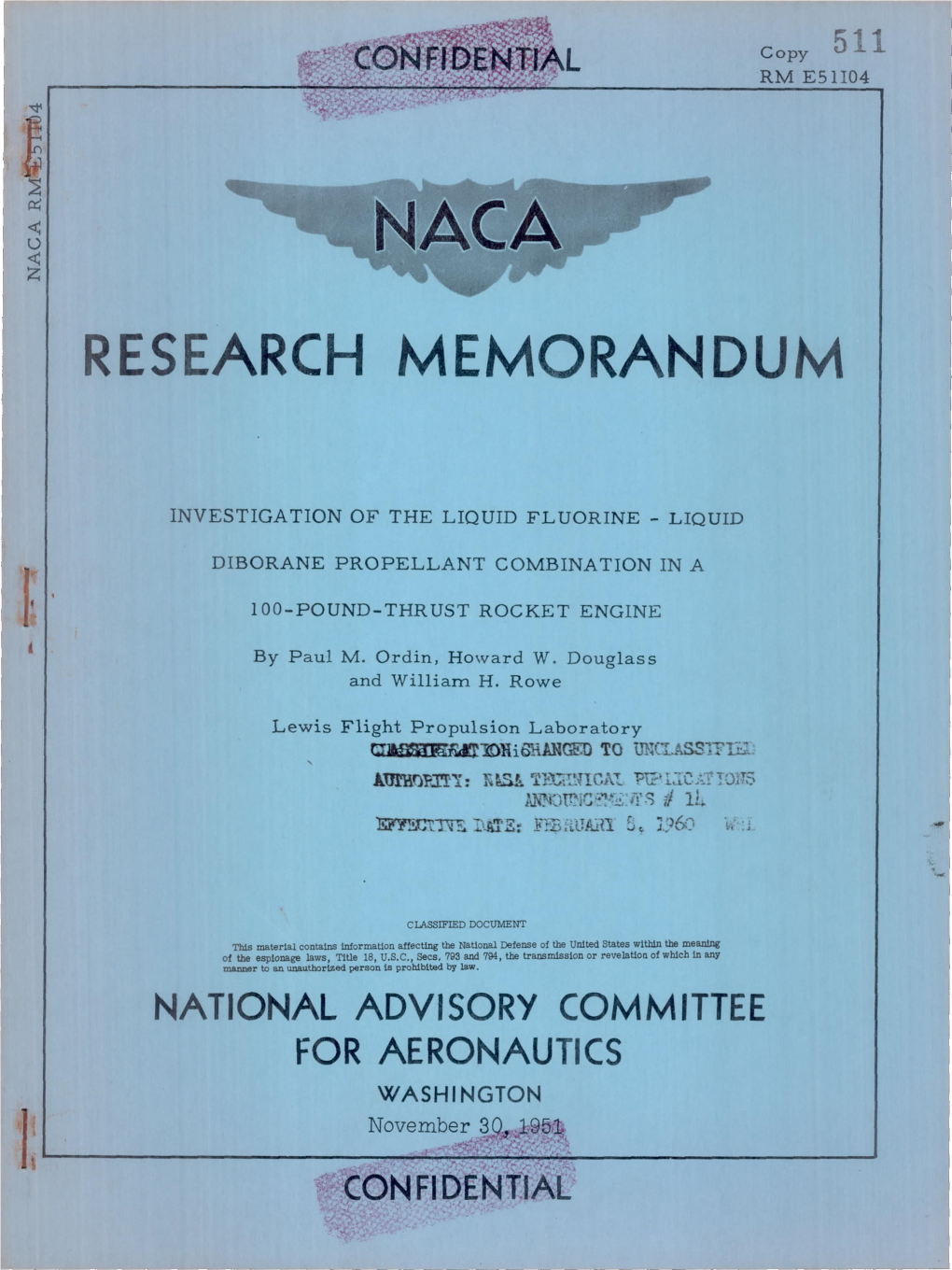 Research Memorandum