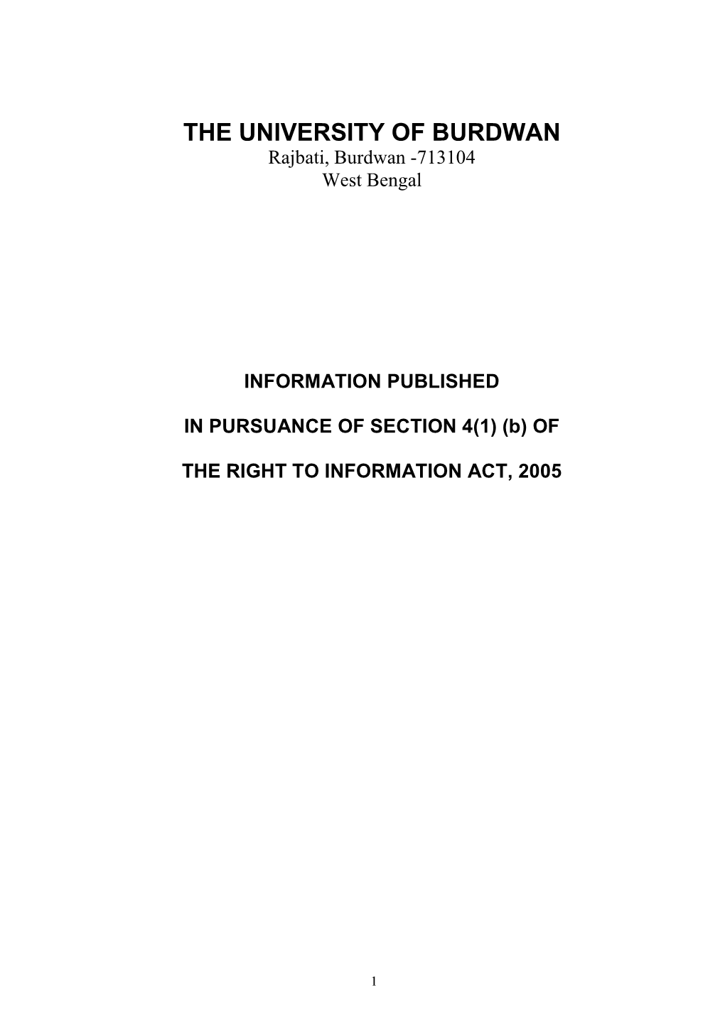 (B) of the RIGHT to INFORMATION ACT, 2005