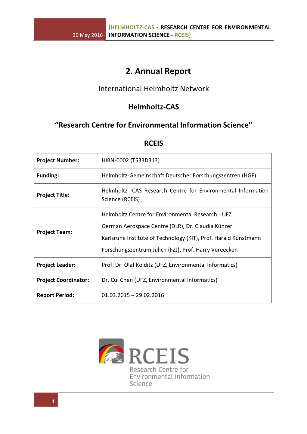 Report 2015/2016