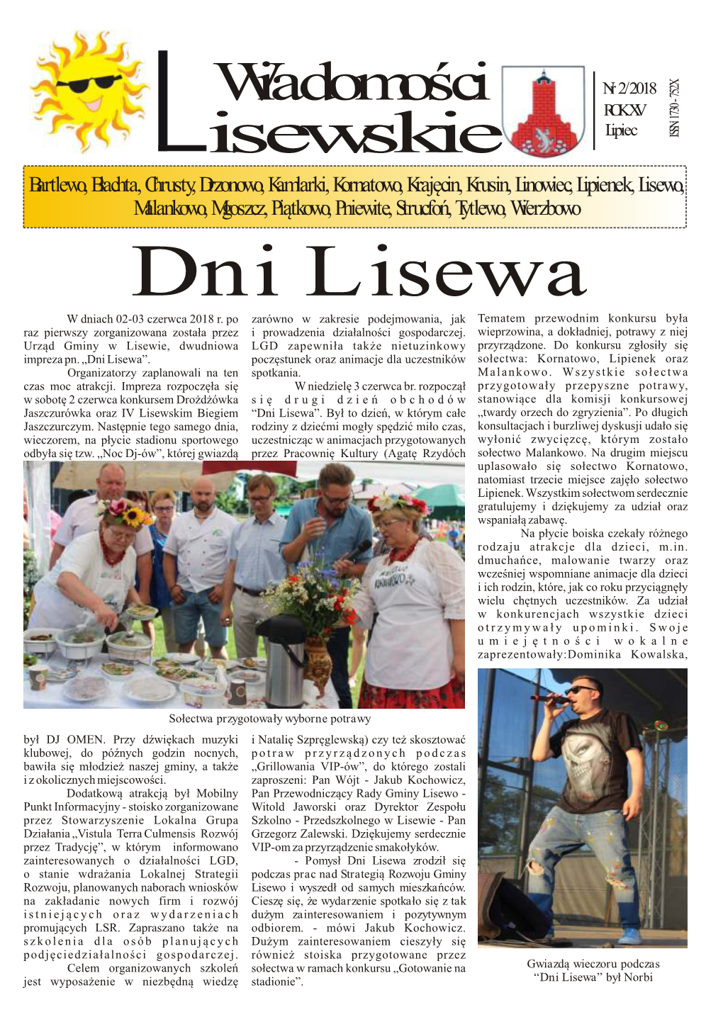 Dni Lisewa W Dniach 02-03 Czerwca 2018 R