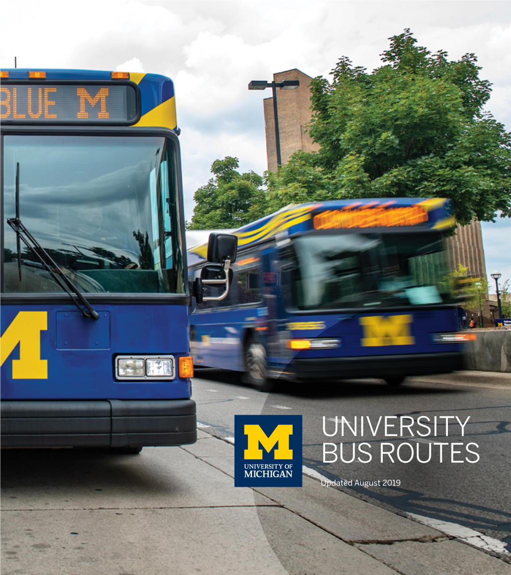 University Bus Routes