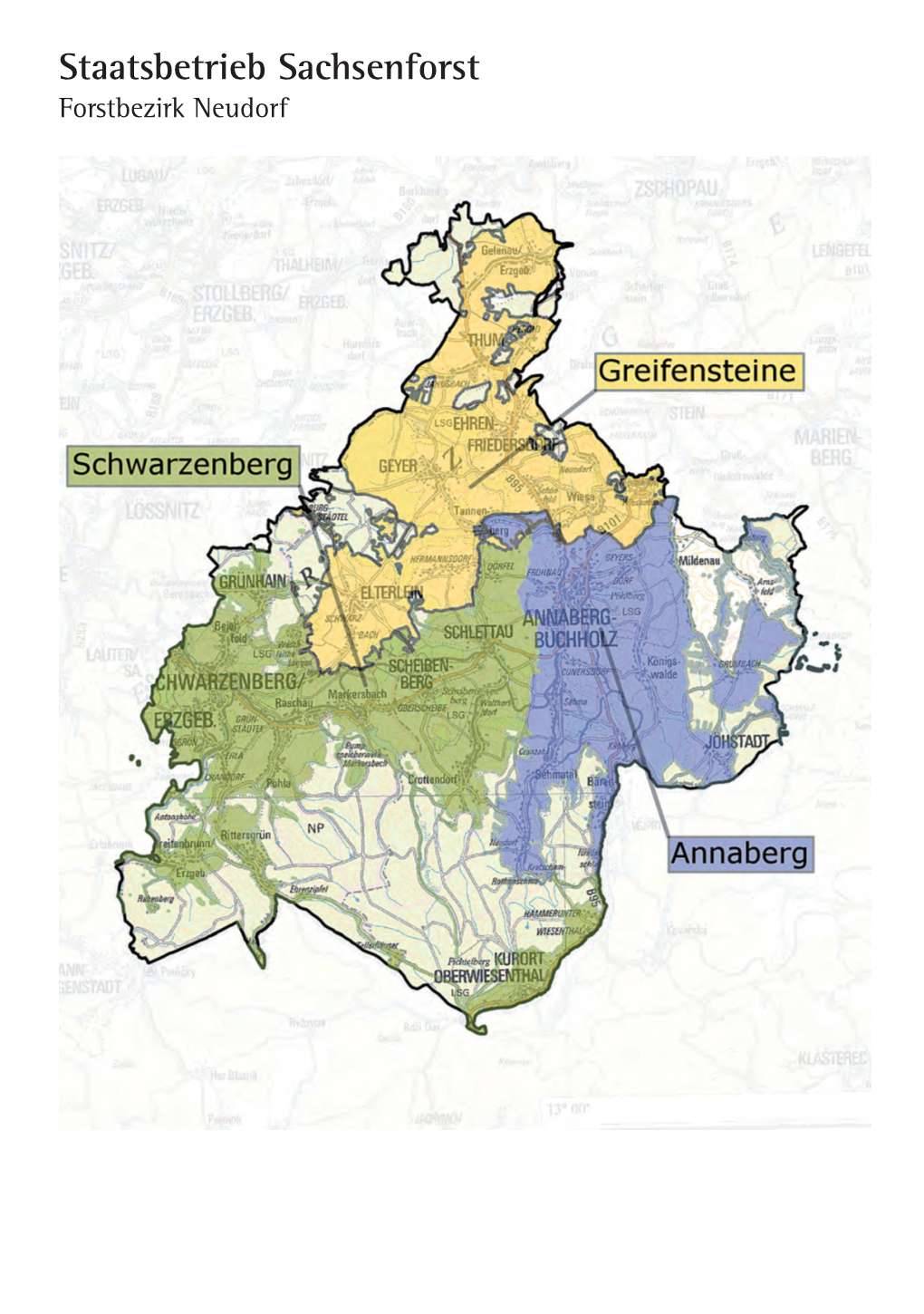 Waldpost-Einleger Des Forstbezirkes Neudorf