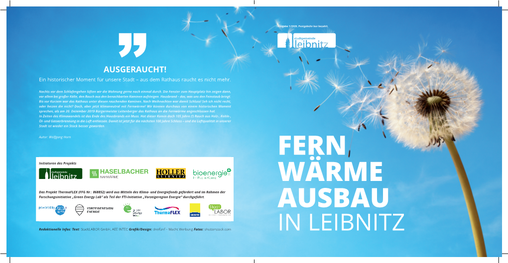 Fern Wärme Ausbau