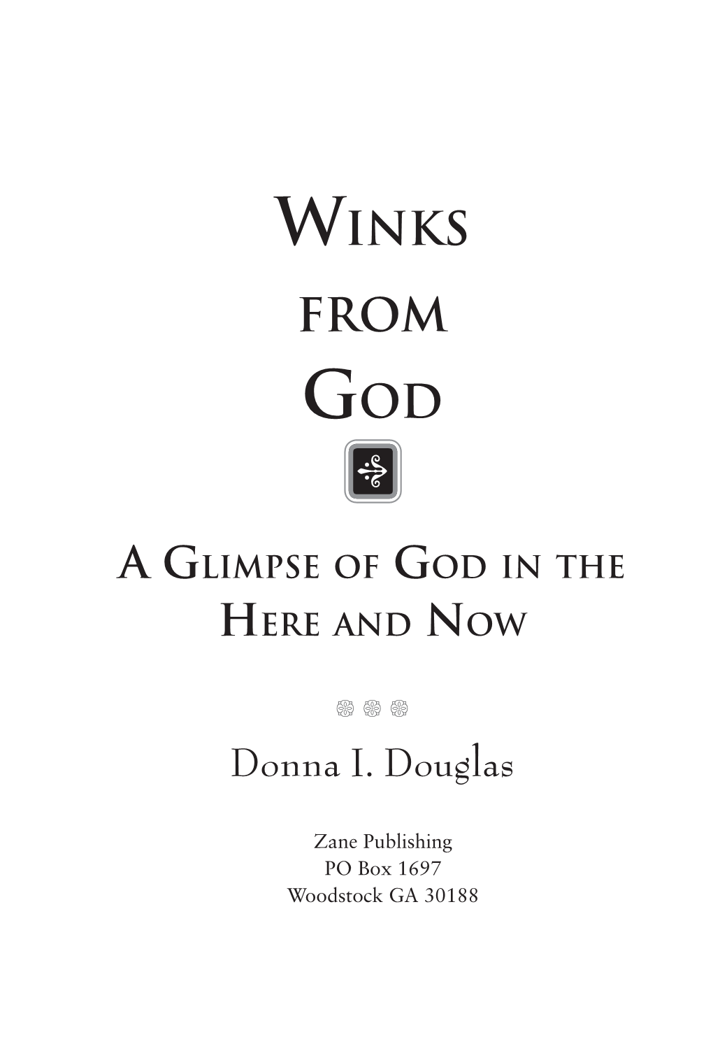 Winks-From-God.Pdf