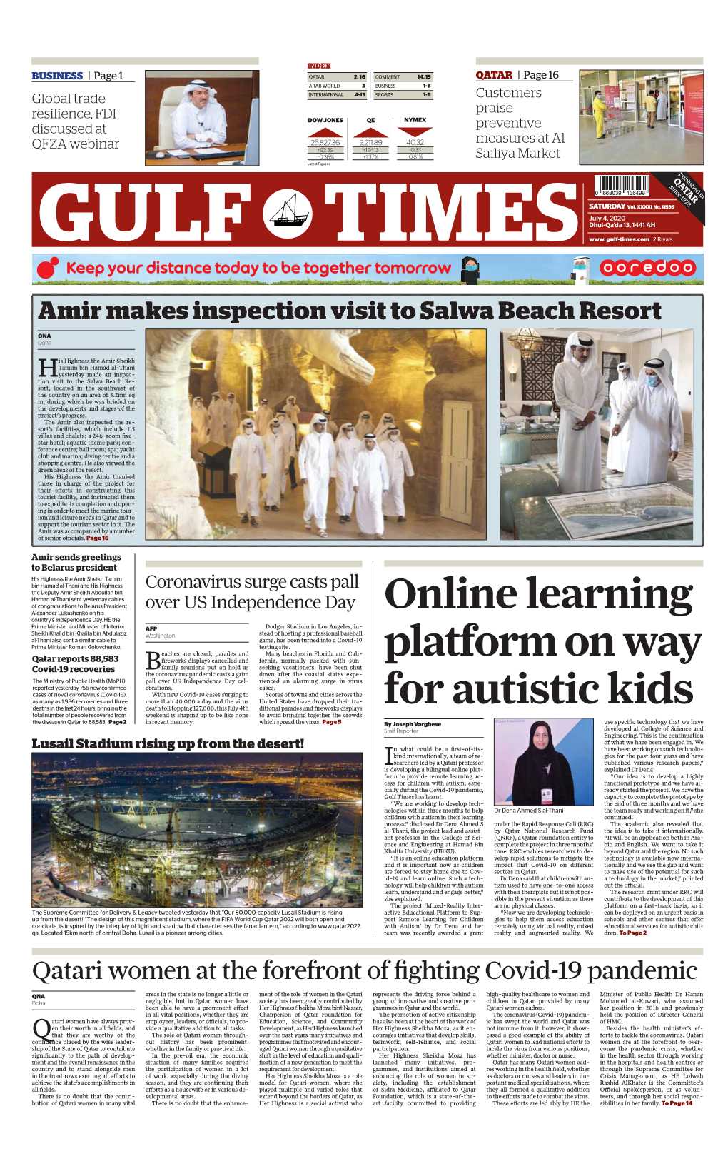 Online Learning Platform on Way for Autistic Kids