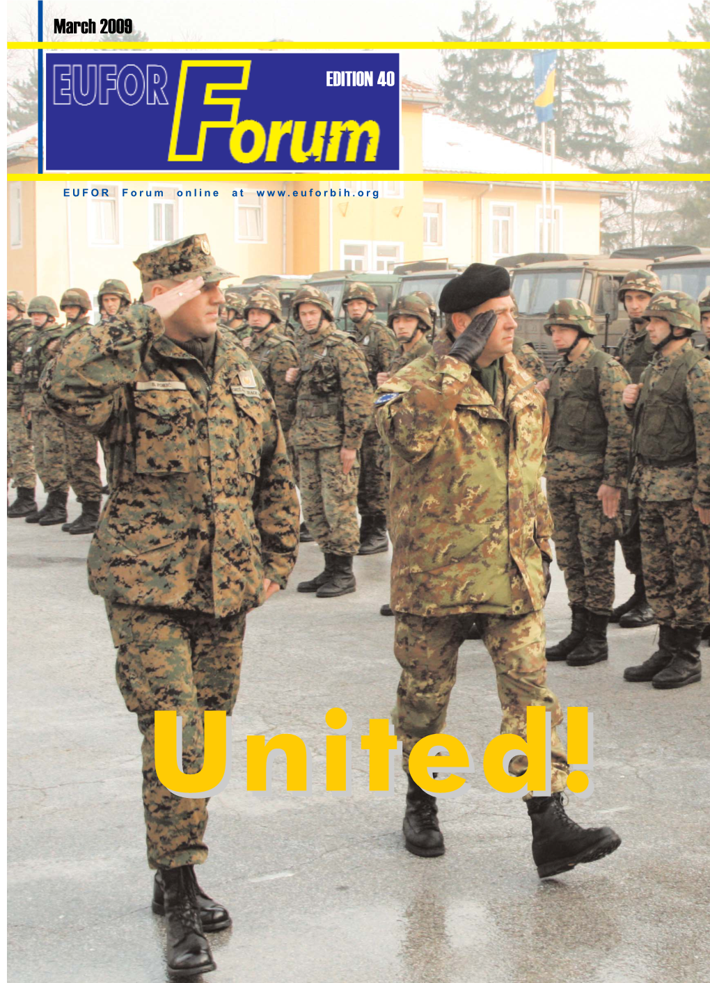 March 2009 EDITION 40