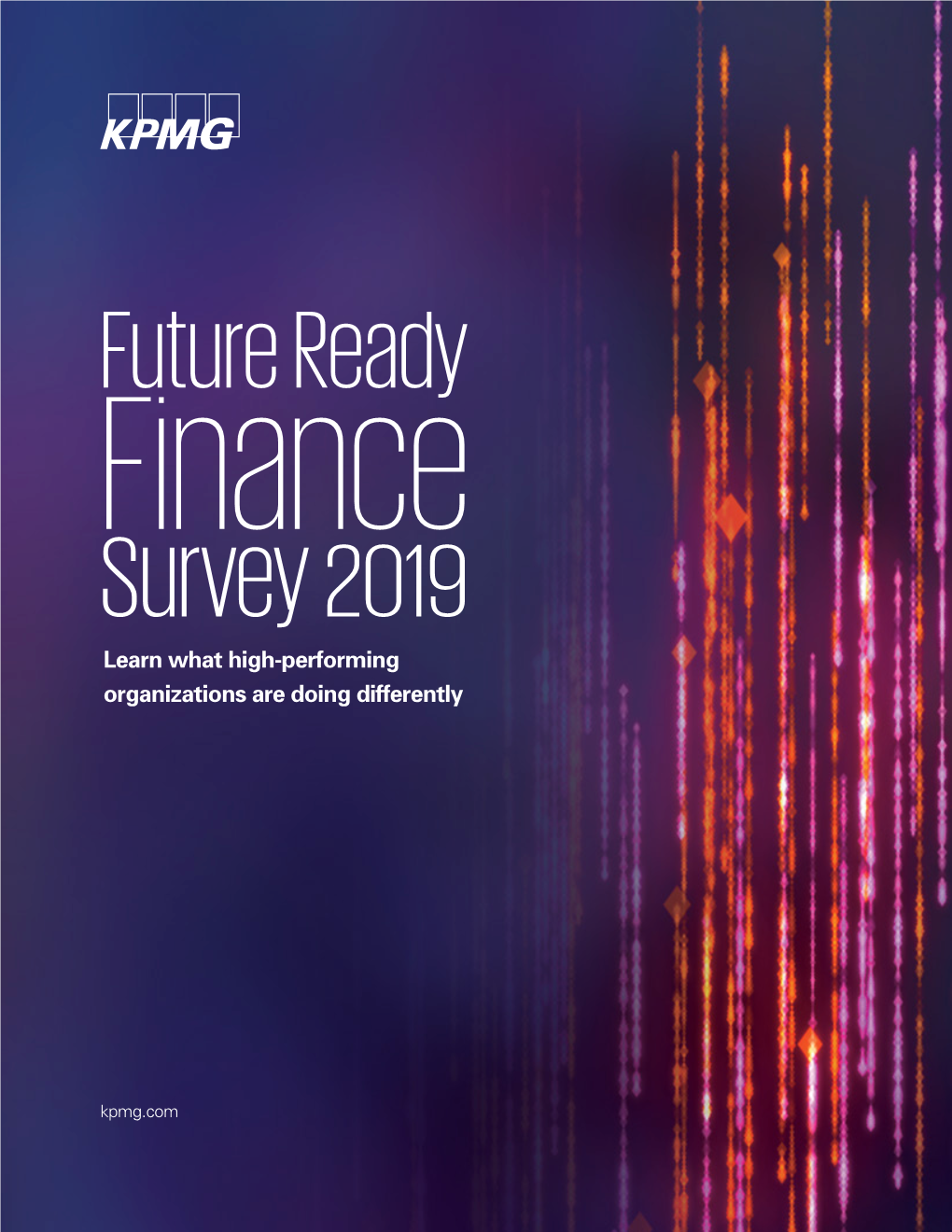 KPMG Future Ready Finance Global Survey 2019