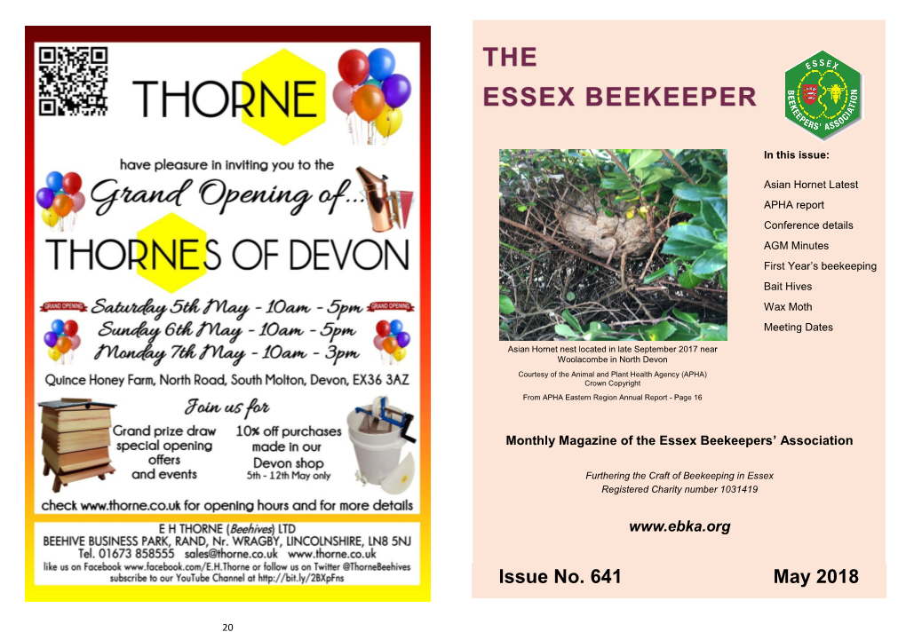 The Essex Beekeeper Magazine: Wednesday Beekeeping Mistakes - Clive De Bruyn