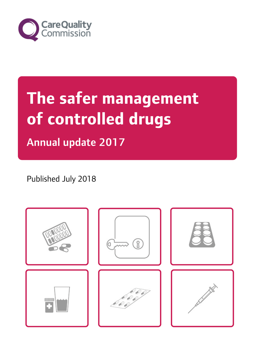 The Safer Management of Controlled Drugs: Update Report for 2017 2 Contents