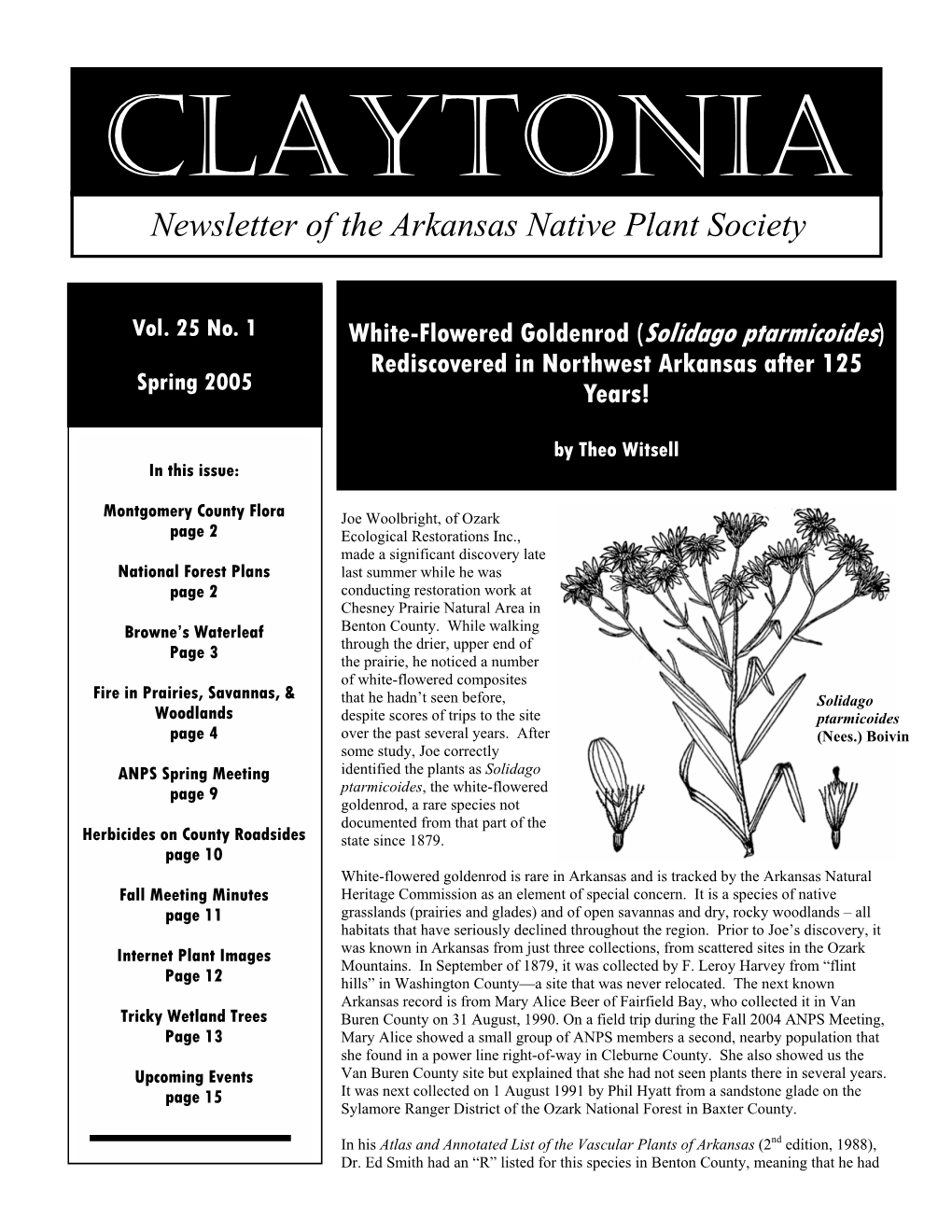 Spring 2005 Layout