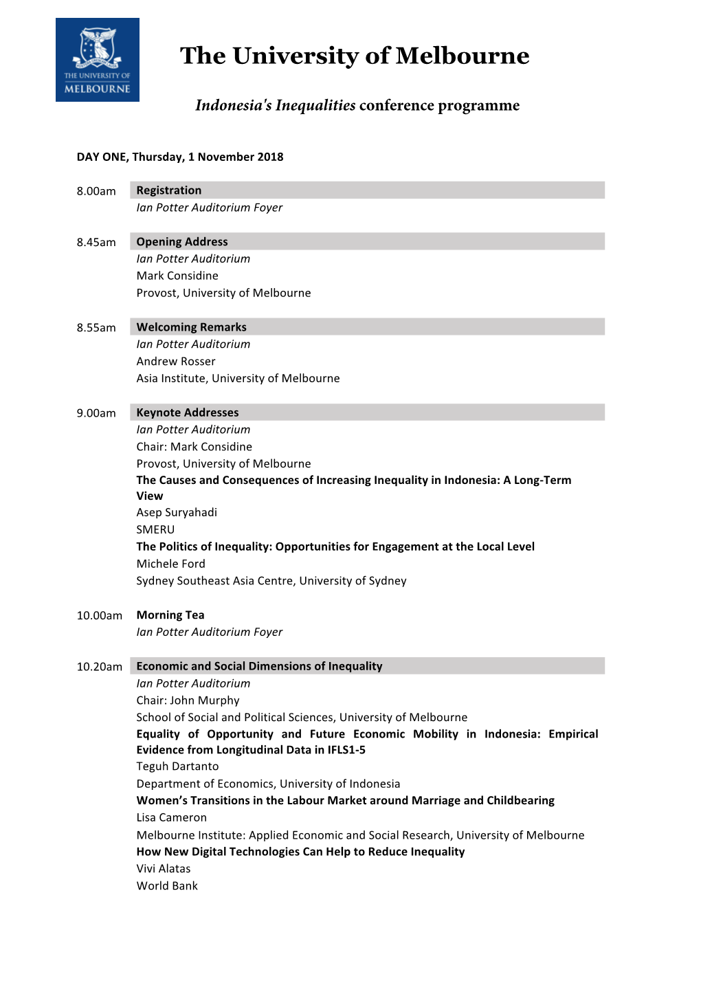 Download the Conference Programme