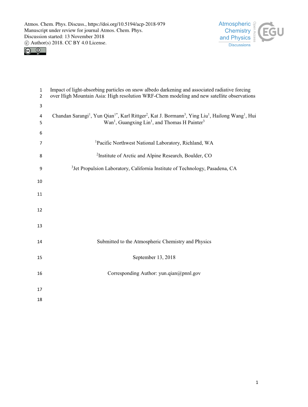 Impact of Light-Absorbing Particles on Snow Albedo Darkening And