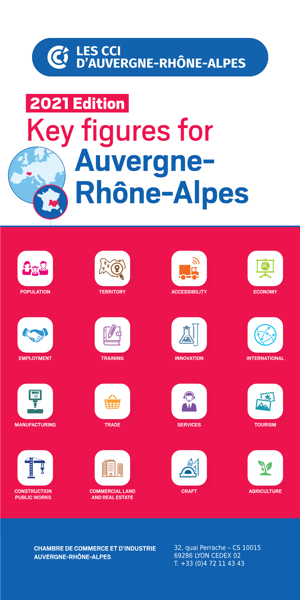 Key Figures for Auvergne- Rhône-Alpes