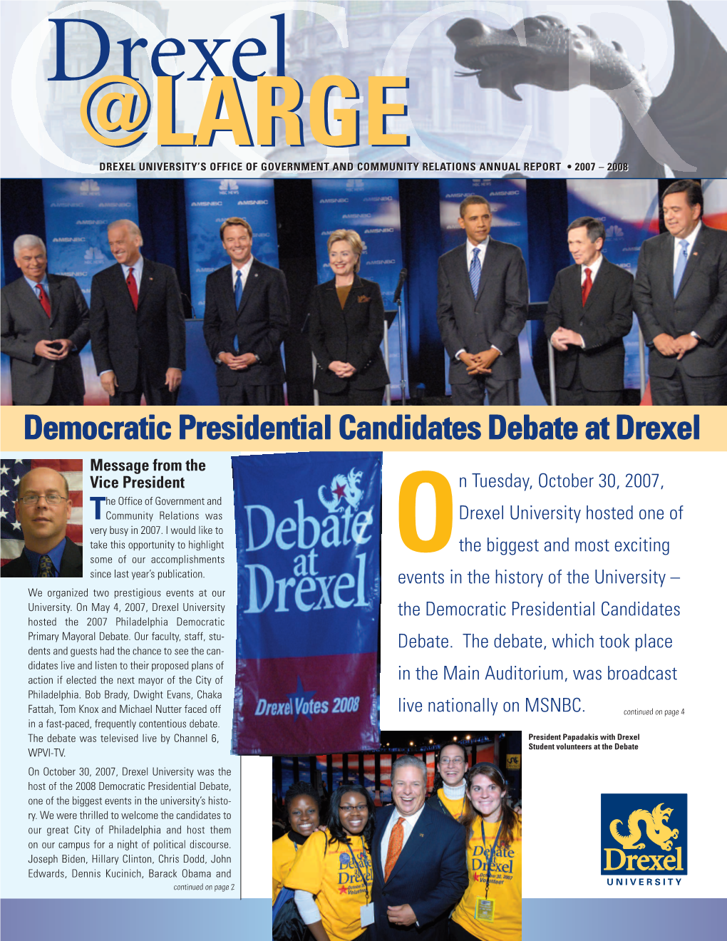 Drexel-At-Large 2008 (OGCR Annual Report) [PDF]