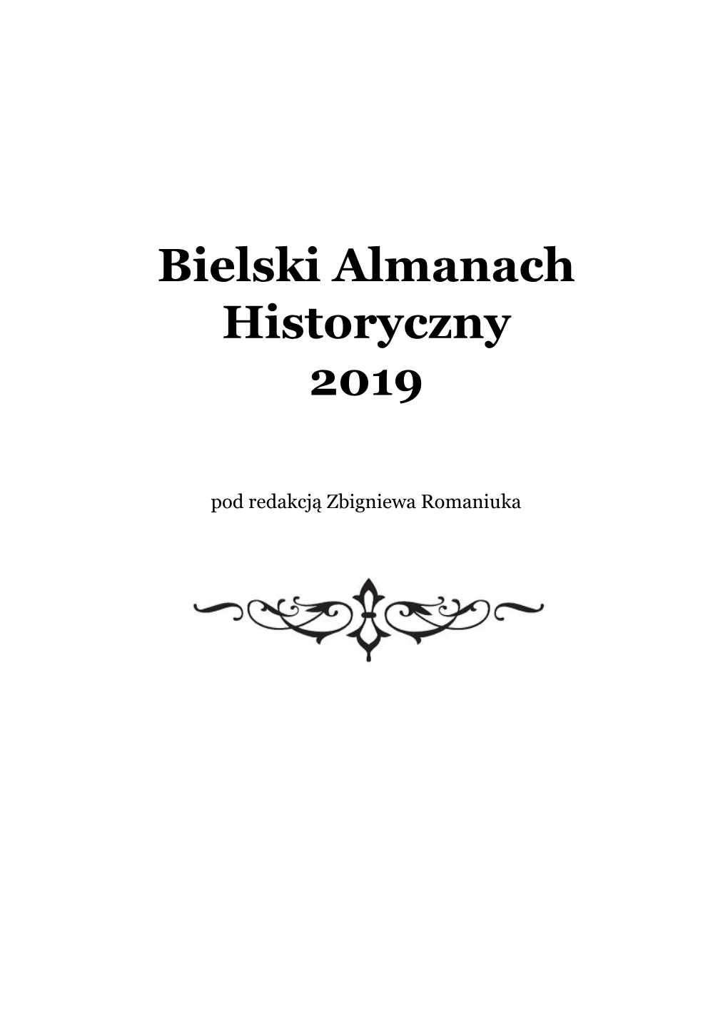 Bielski Almanach Historyczny 2019