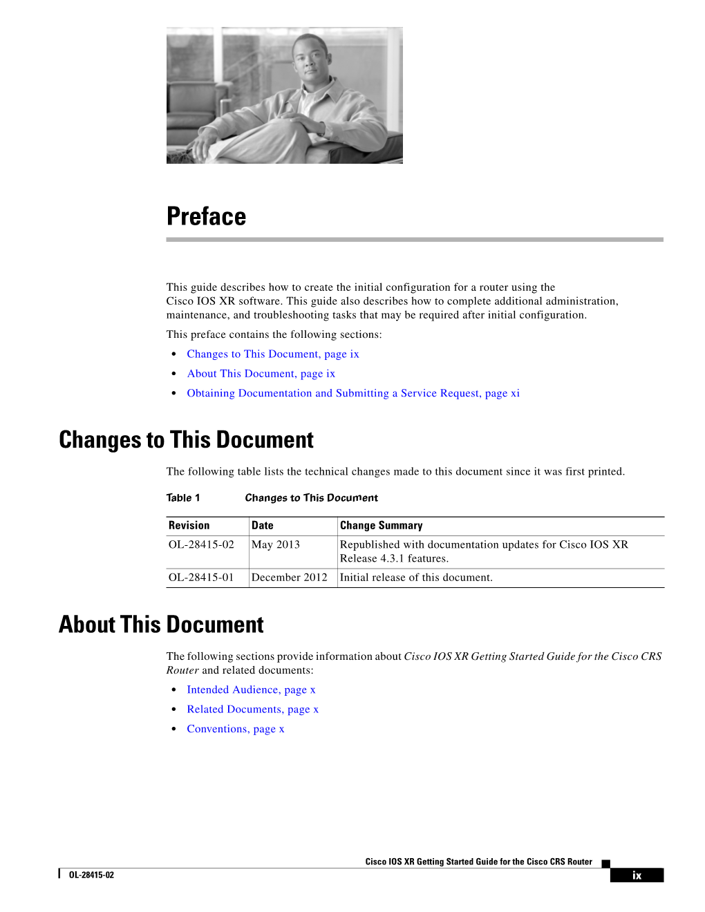 Cisco IOS XR Getting Started Guide for the Cisco CRS Router, Release