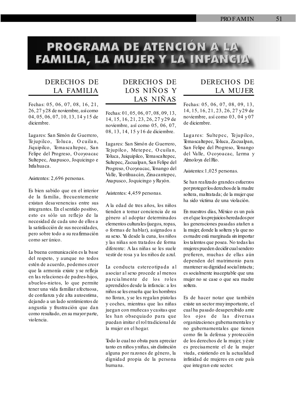 Derechos De La Familia Derechos De Los Niños Y Las Niñas Derechos De La Mujer