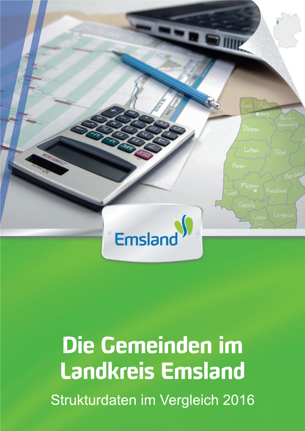 Die Gemeinden Im Landkreis Emsland Strukturdaten Im Vergleich 2016