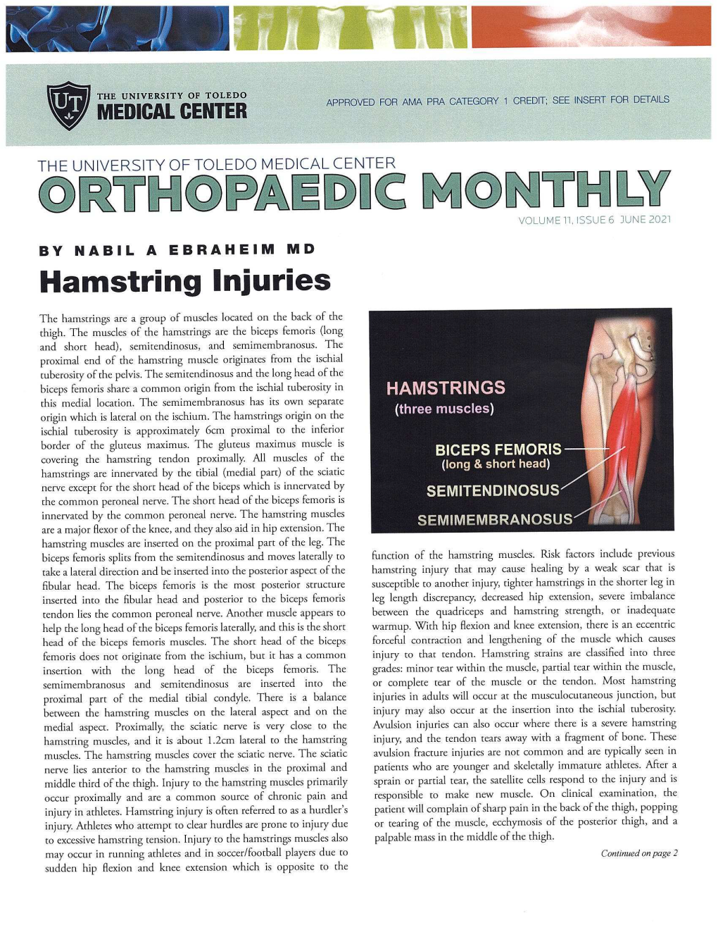 Rthopae Ic Monthly