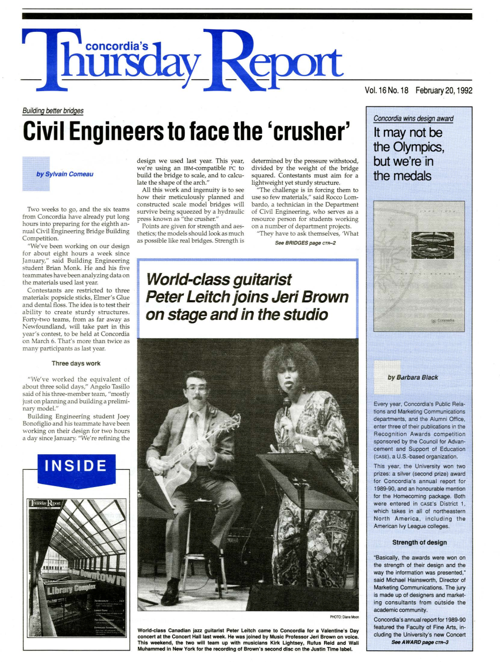 Civil Engineers to Face the 'Crusher'