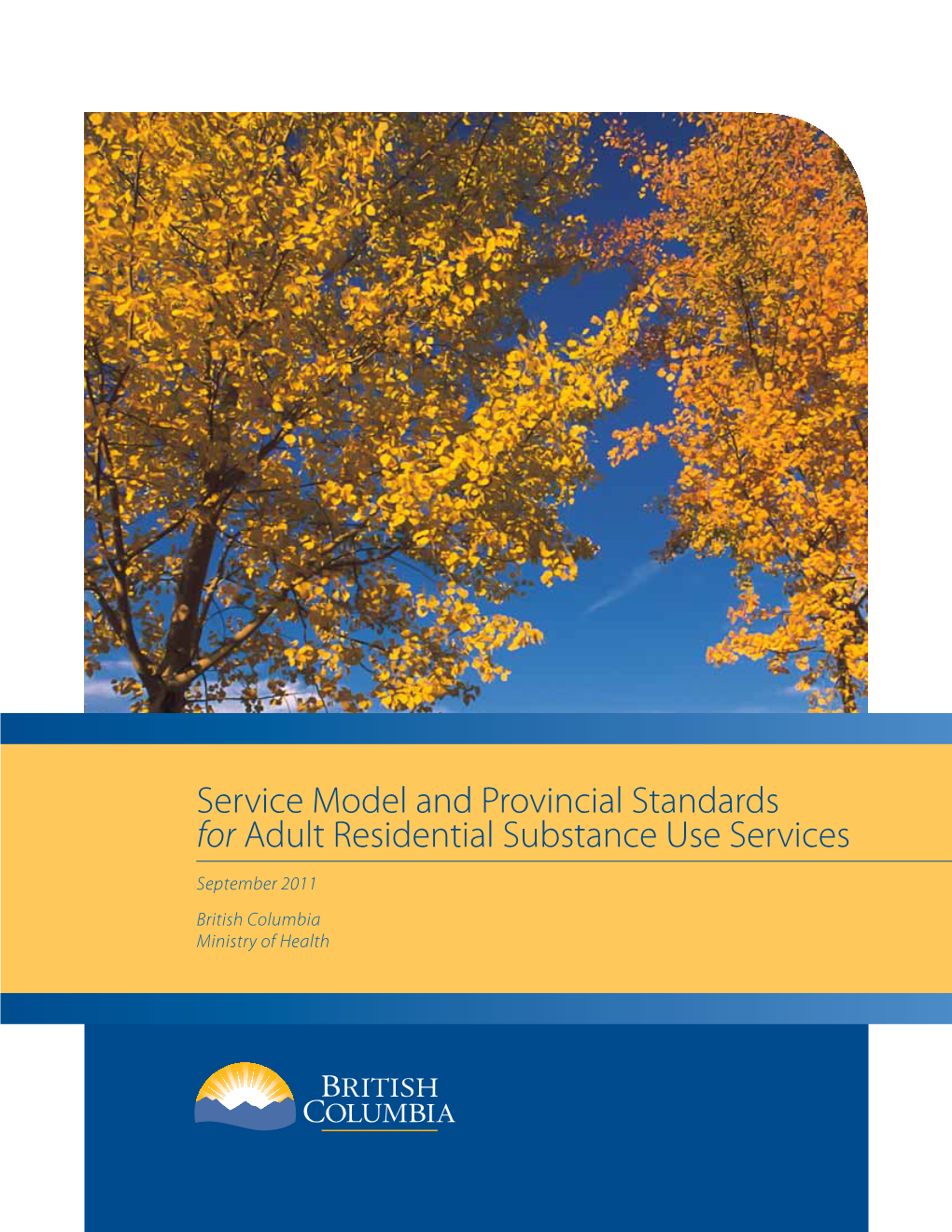 Adult Residential Treatment Standards