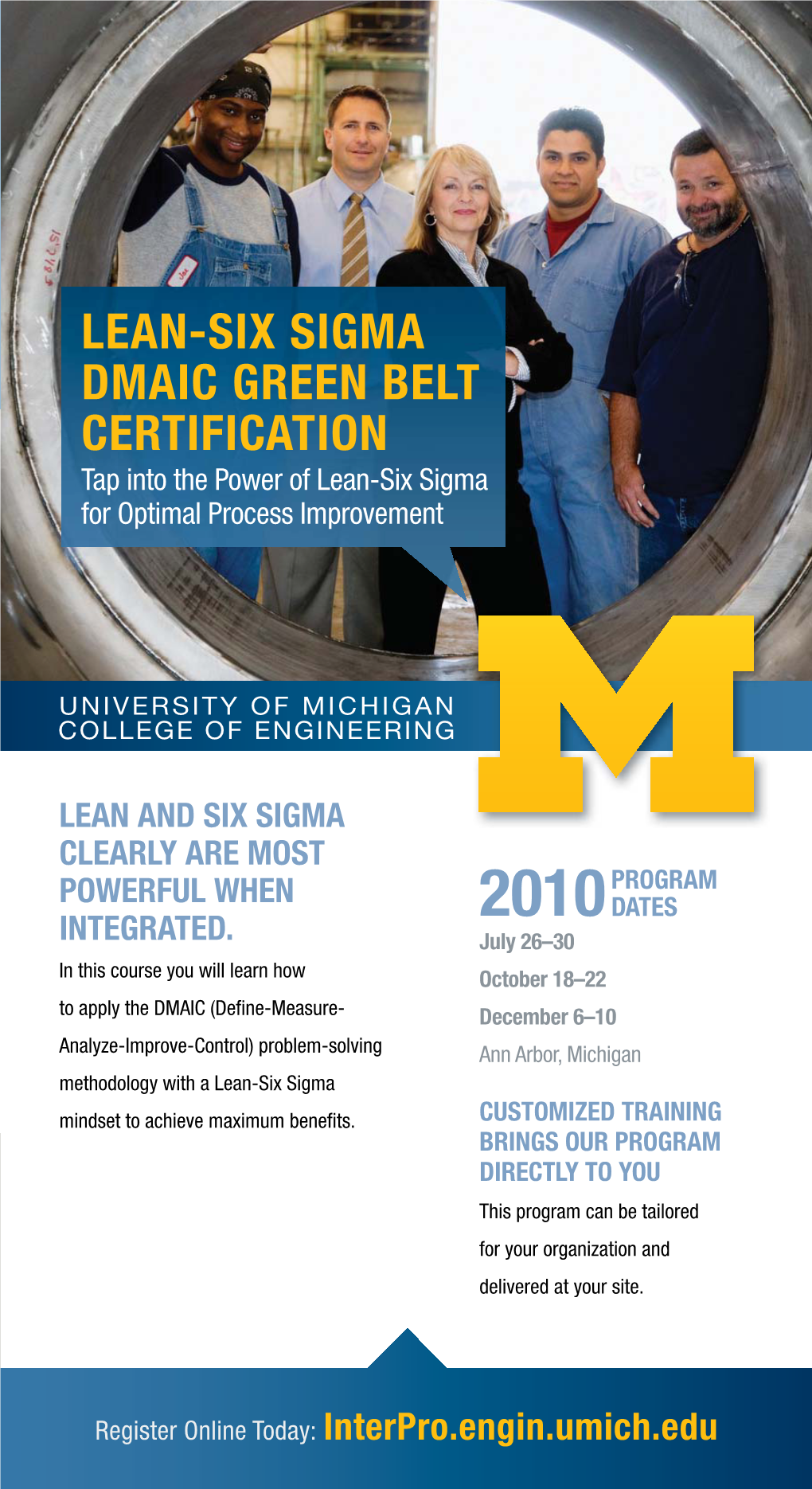 Lean-Six Sigma Dmaic Green Belt Certification