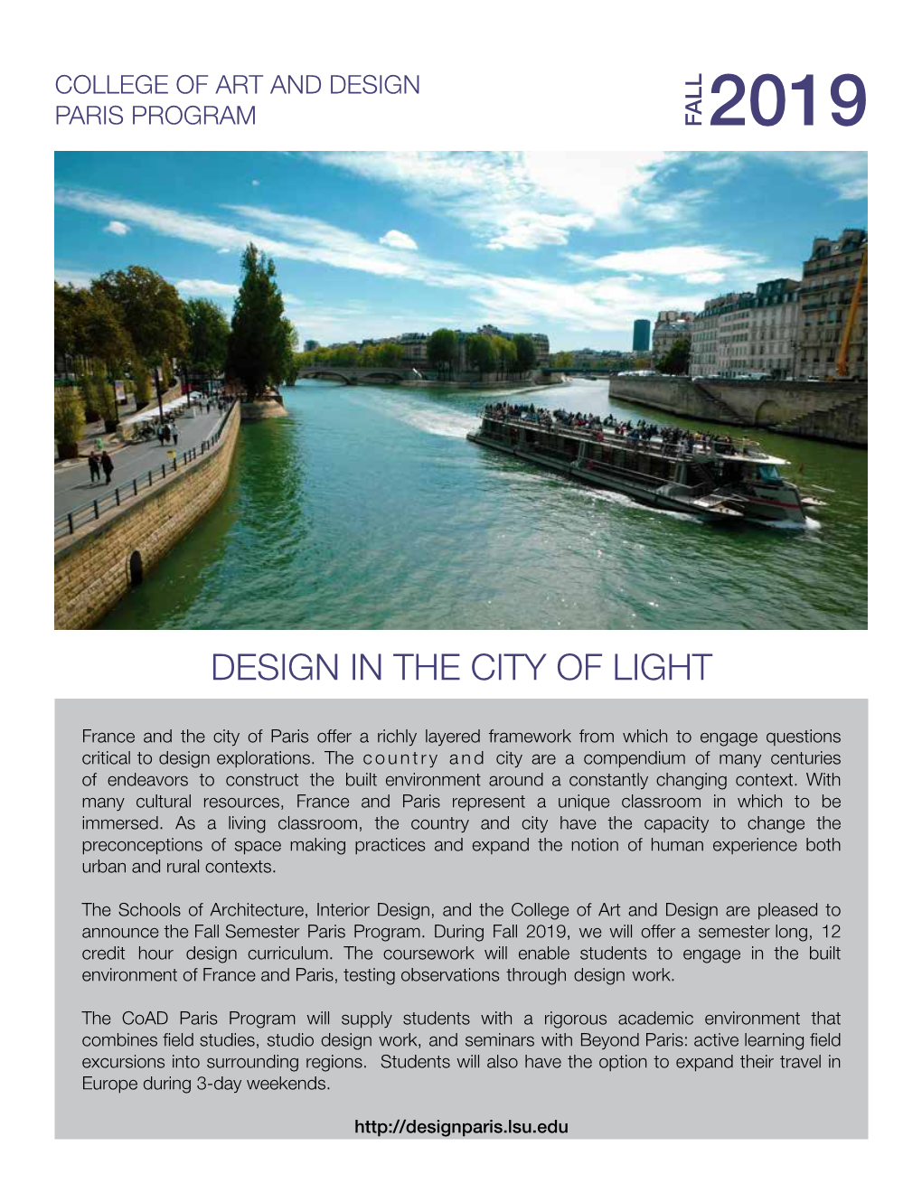 Design in the City of Light