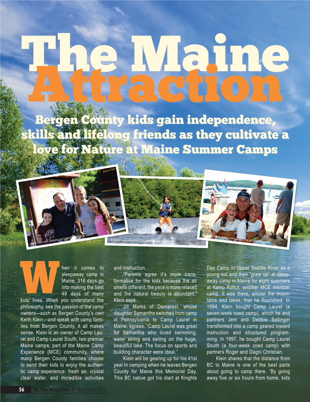 Bergen County Kids Gain Independence, Skills and Lifelong Friends As They Cultivate a Love for Nature at Maine Summer Camps