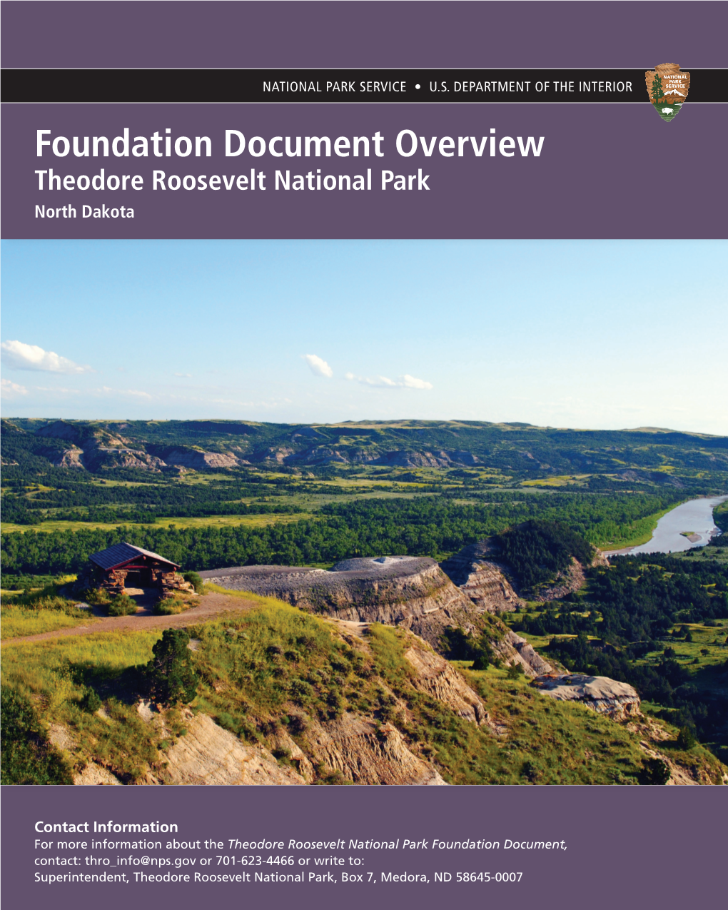 Foundation Document Overview – Theodore Roosevelt National Park