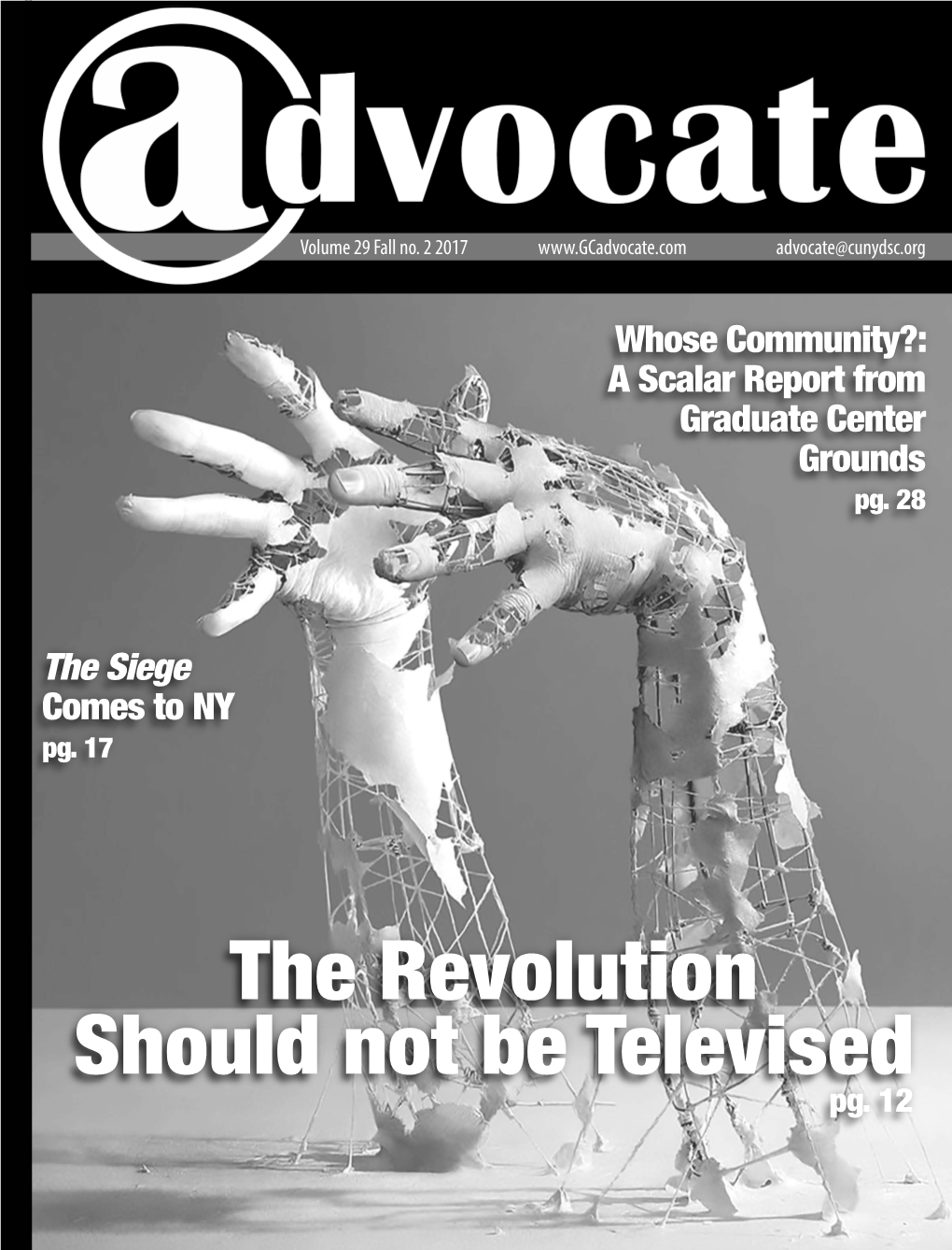 The Revolution Should Not Be Televised Pg