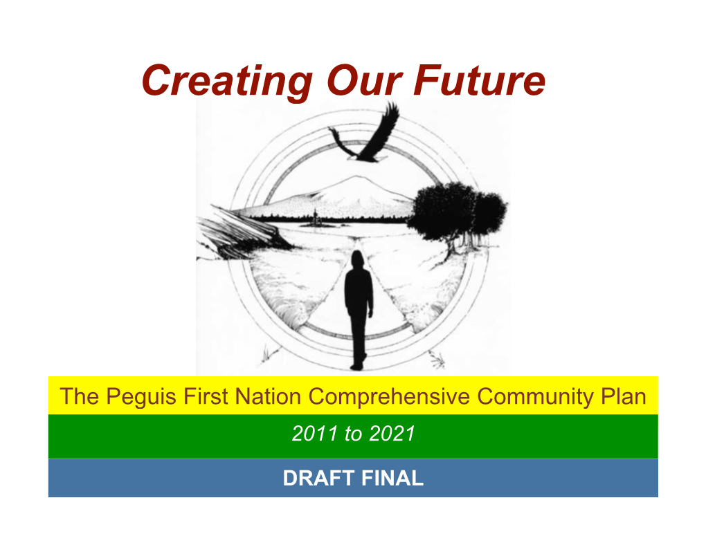 Peguis Draft Comprehensive Community Plan 2011 to 2021 I Goal #2: Create a Peguis Healing and Wellness Movement