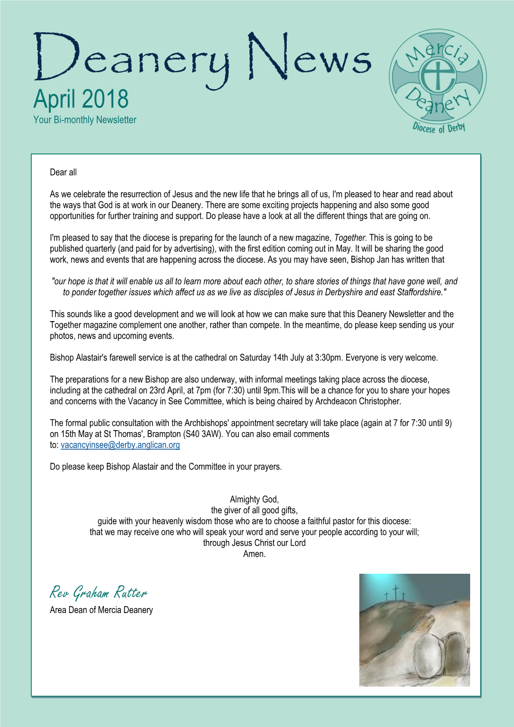 Deanery News April 2018 Your Bi-Monthly Newsletter