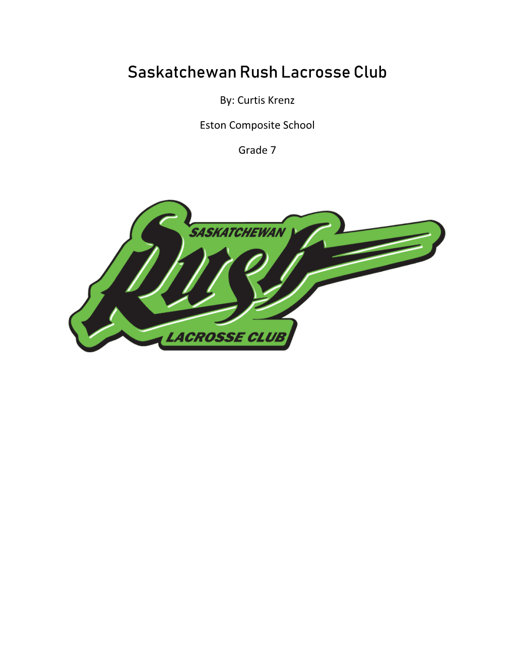 Saskatchewan Rush Lacrosse Club