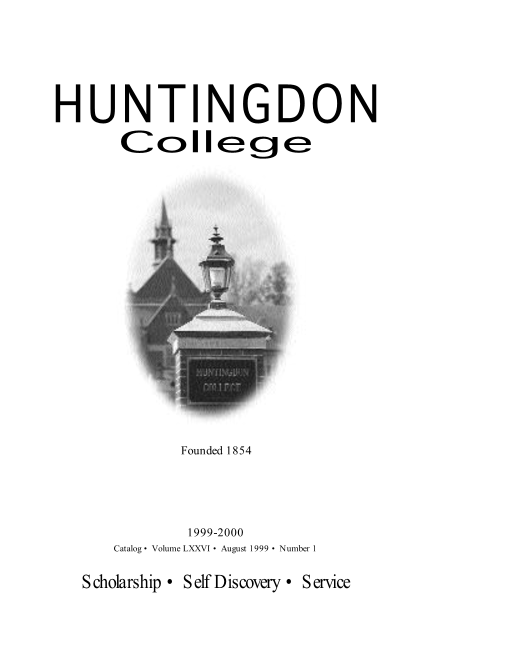 Huntingdon College Calendar