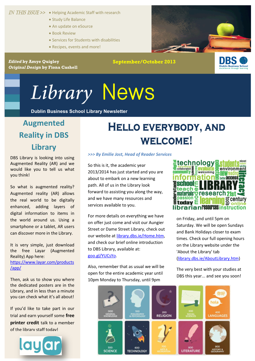 Augmented Reality in DBS Library