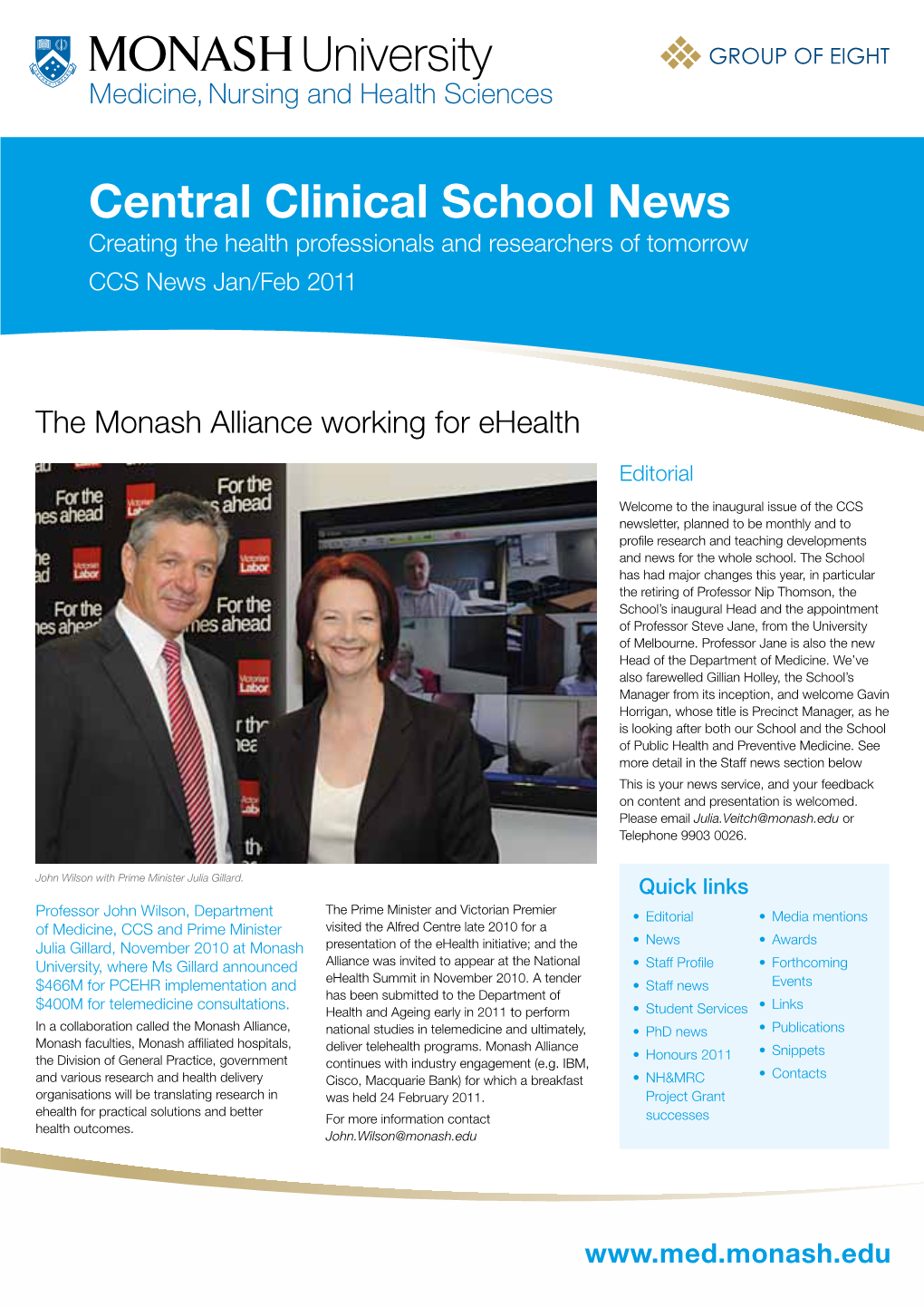 CCS News Jan/Feb 2011