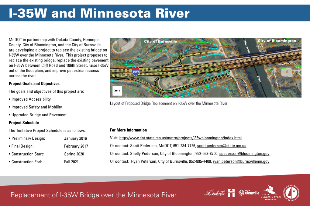 I-35W Minnesota River Bridge Open House Boards