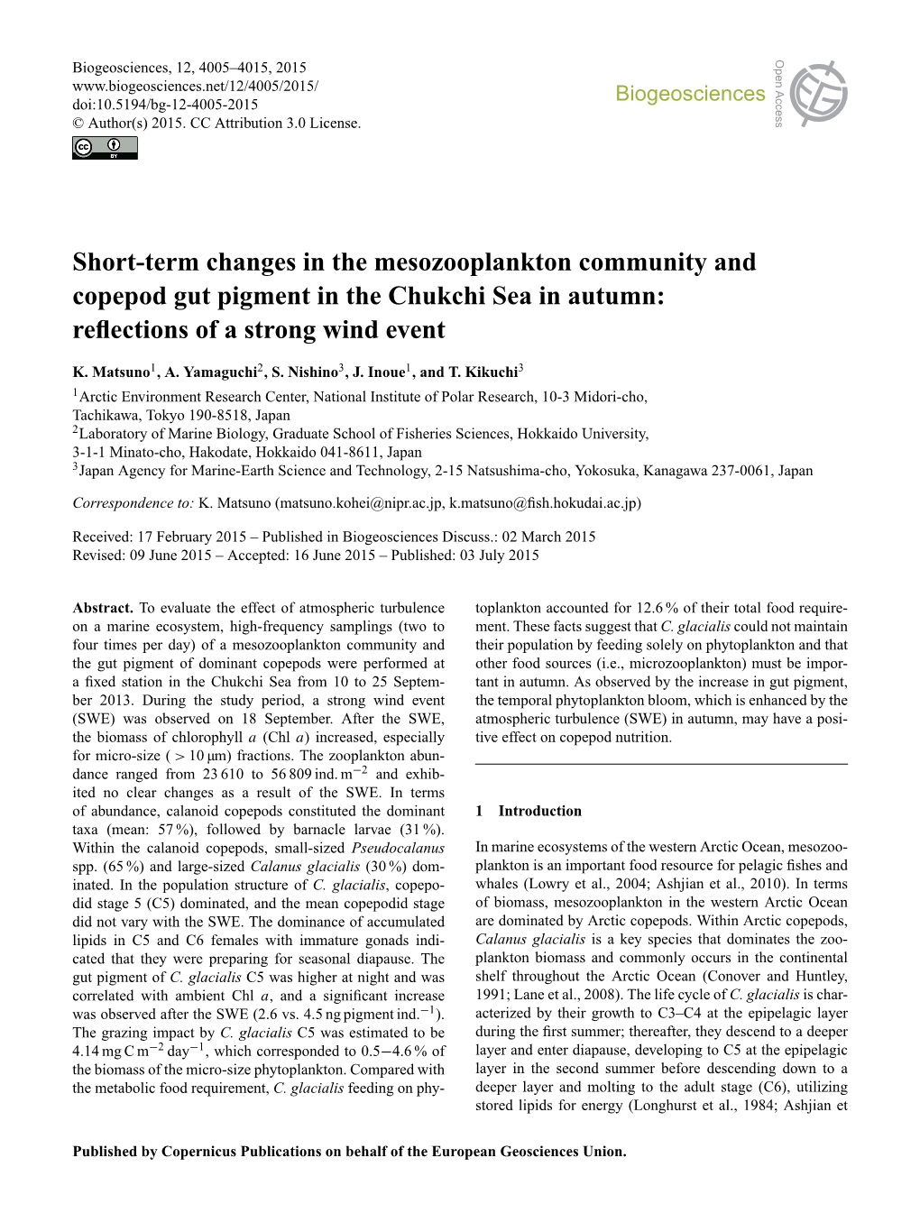 Article Is Available Online Gut of Zooplankton, and Some of the Consequences, Limnol
