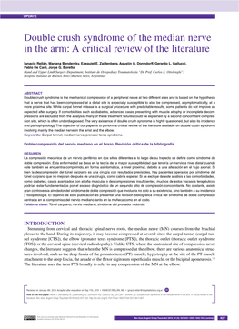 Double Crush Syndrome of the Median Nerve in the Arm: a Critical Review of the Literature