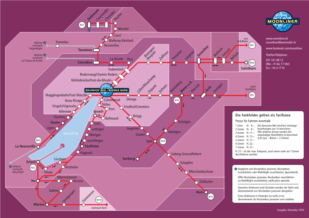 Bern Solothurn Büren A.A. Murten Aarberg Twann La Neuveville