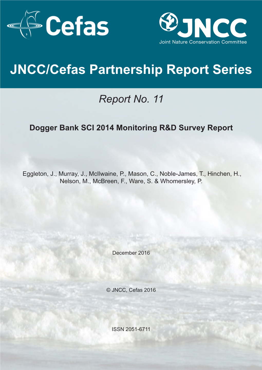 Dogger Bank SCI 2014 Monitoring R&D Survey Report