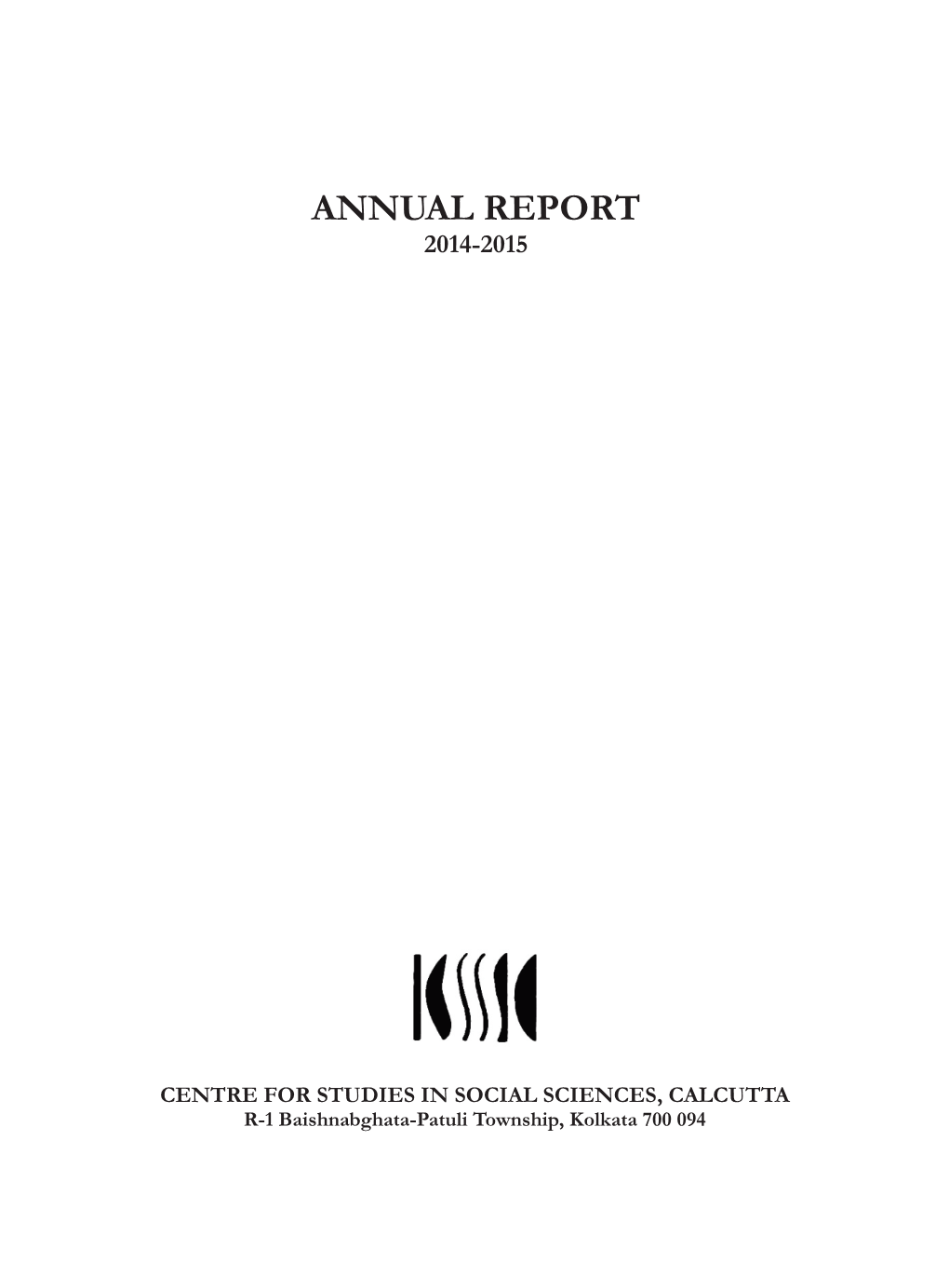 Annual Report 2014-2015